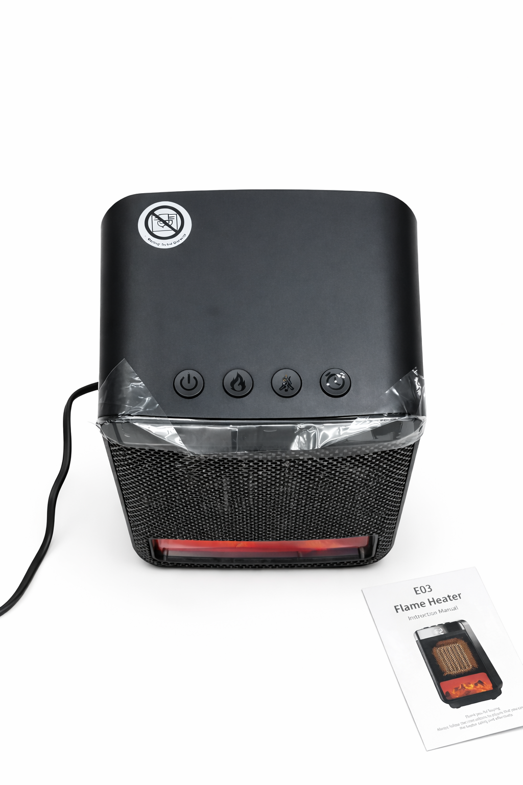 بخاری برقی مدل شومینه E03 (1000 وات )